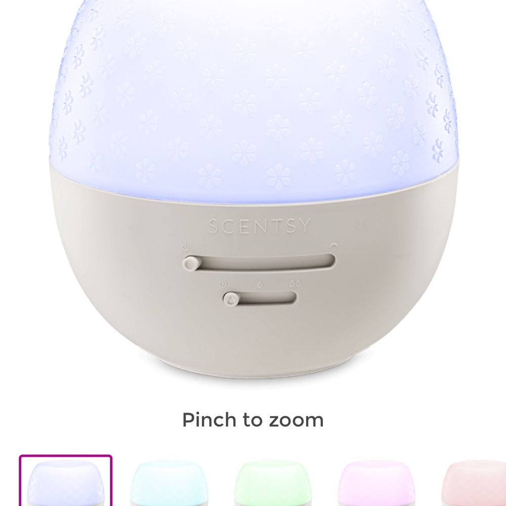 Scentsy oil diffuser.